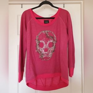 Guess Beaded Skull Sweater